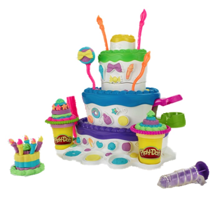 NEW Play Doh Sweet Shoppe Recalled Extruder CAKE MOUNTAIN Play set 