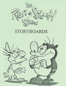 Ren & Stimpy Storyboards Cover