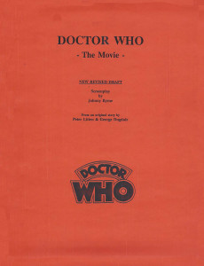 Doctor Who the Movie Script Cover