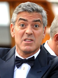 George Clooney Funny Face
