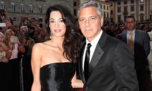 George Clooney and Amal Alamuddin 1