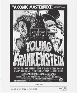 Young Frankenstein Press Book