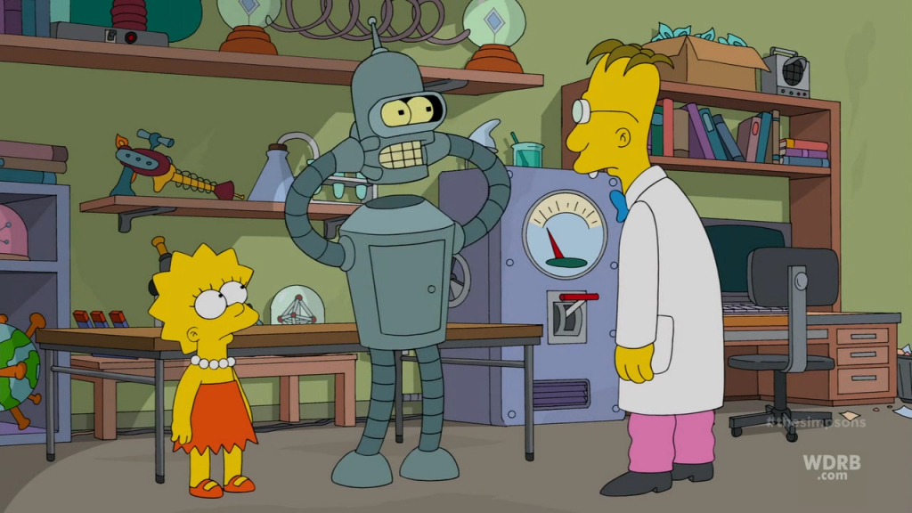 Simpsons Futurama Crossover Pic 10