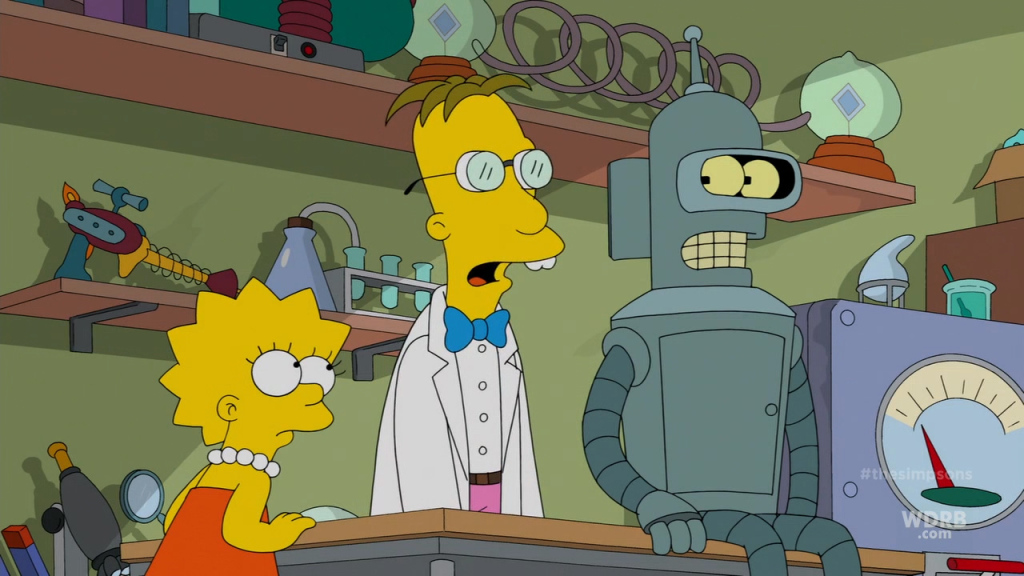 Simpsons Futurama Crossover Pic 12