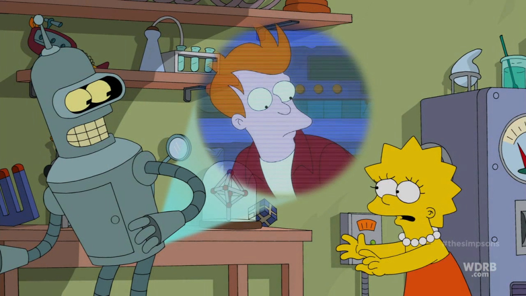 Simpsons Futurama Crossover Pic 16