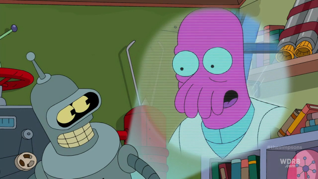 Simpsons Futurama Crossover Pic 18