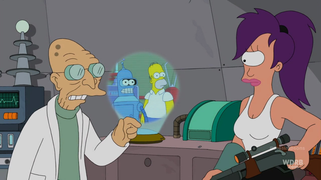 Simpsons Futurama Crossover Pic 19