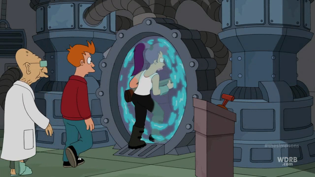 Simpsons Futurama Crossover Pic 20