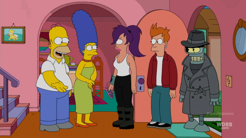 Simpsons Futurama Crossover Pic 28