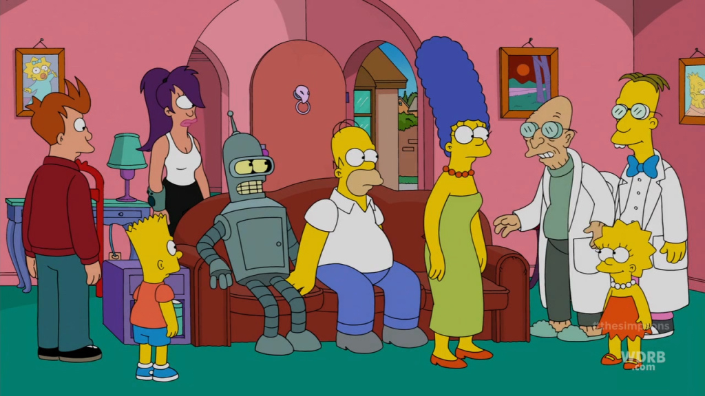Simpsons Futurama Crossover Pic 33