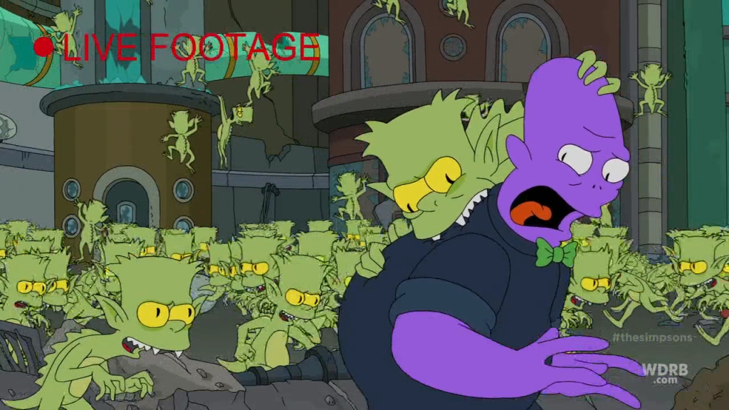 Simpsons Futurama Crossover Pic 35