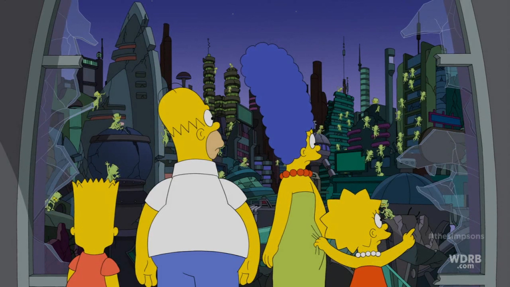 Simpsons Futurama Crossover Pic 40