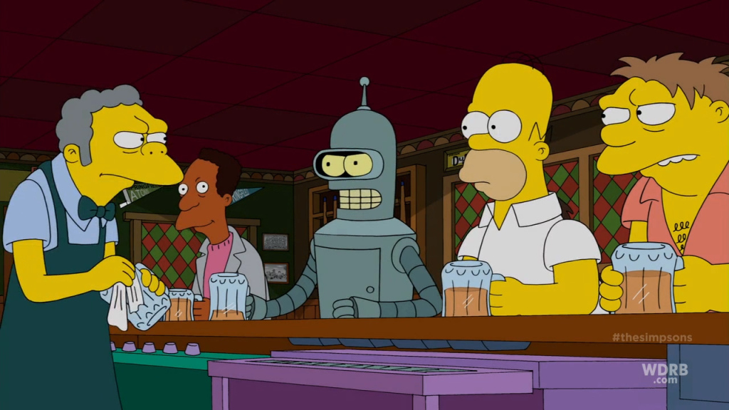 Simpsons Futurama Crossover Pic 5