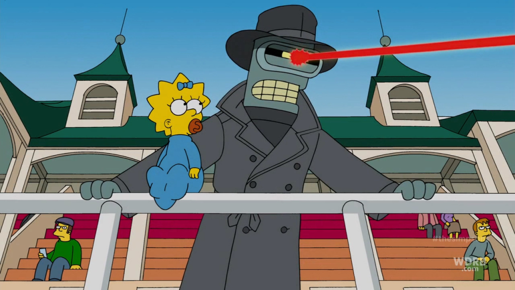 Simpsons Futurama Crossover Pic 53