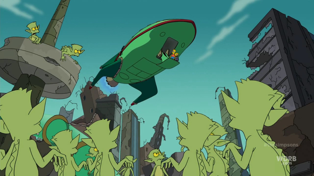 Simpsons Futurama Crossover Pic 54