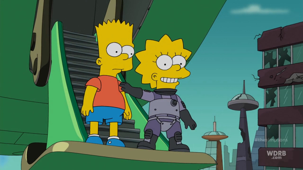 Simpsons Futurama Crossover Pic 55