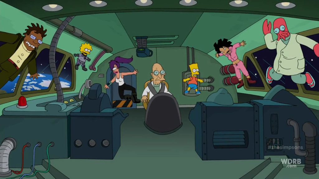 Simpsons Futurama Crossover Pic 59