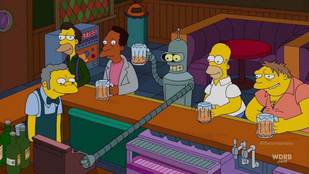 Simpsons Futurama Crossover Pic 6