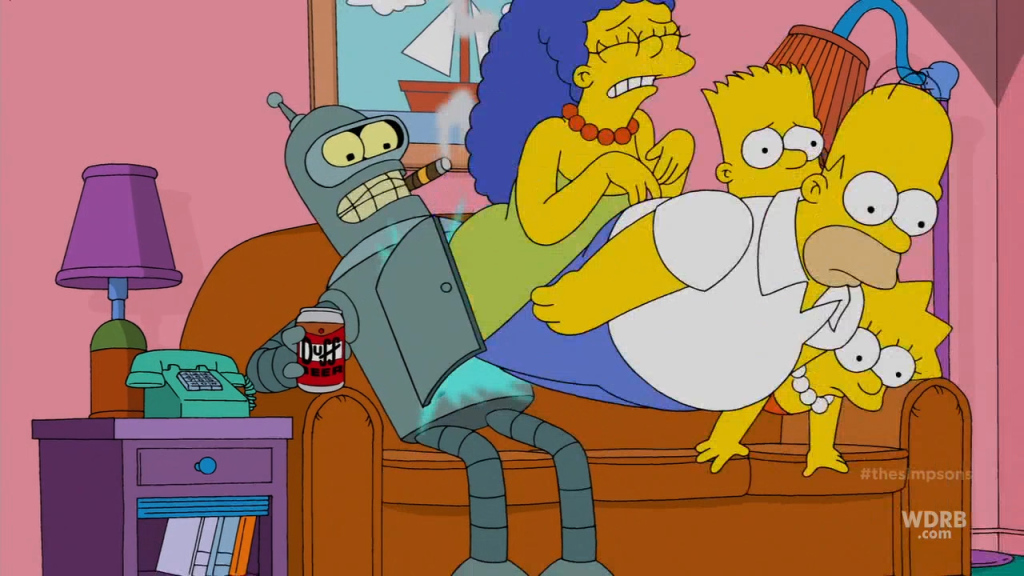 Simpsons Futurama Crossover Pic 63