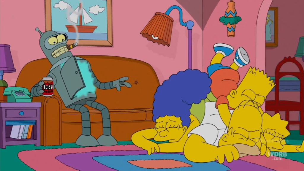 Simpsons Futurama Crossover Pic 64