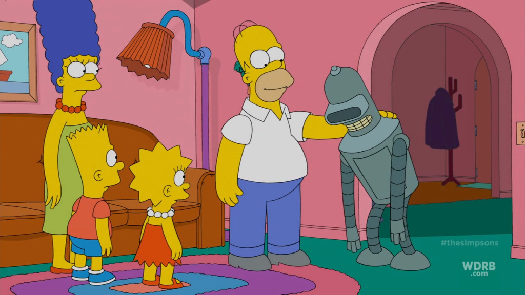 Simpsons Futurama Crossover Pic 67