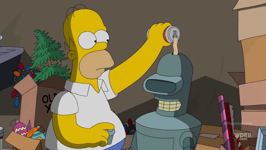 Simpsons Futurama Crossover Pic 69