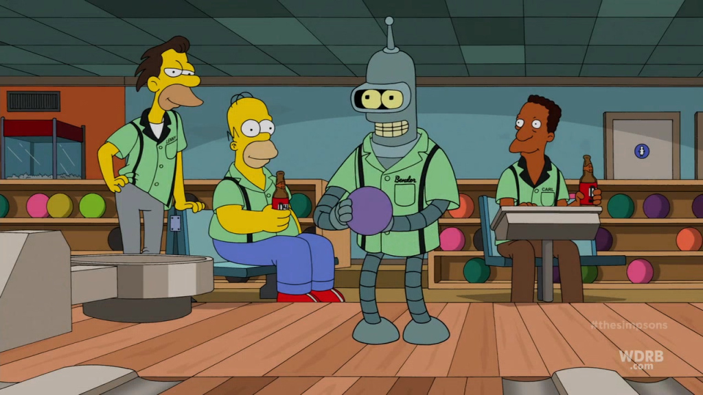 Simpsons Futurama Crossover Pic 7