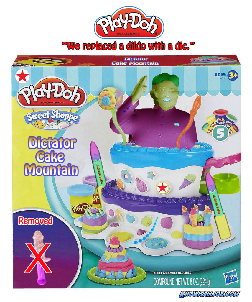 Play-Doh Dictator Cake Mountain Playset