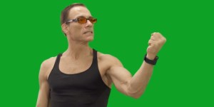 Jean-Claude Van Damme Green Screen Pic