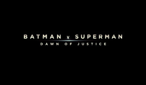 Batman v Superman Title Card