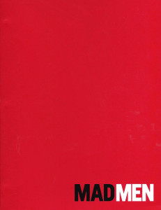 Mad Men Script Cover