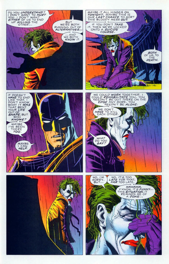 The Killing Joke Second to the Last Page