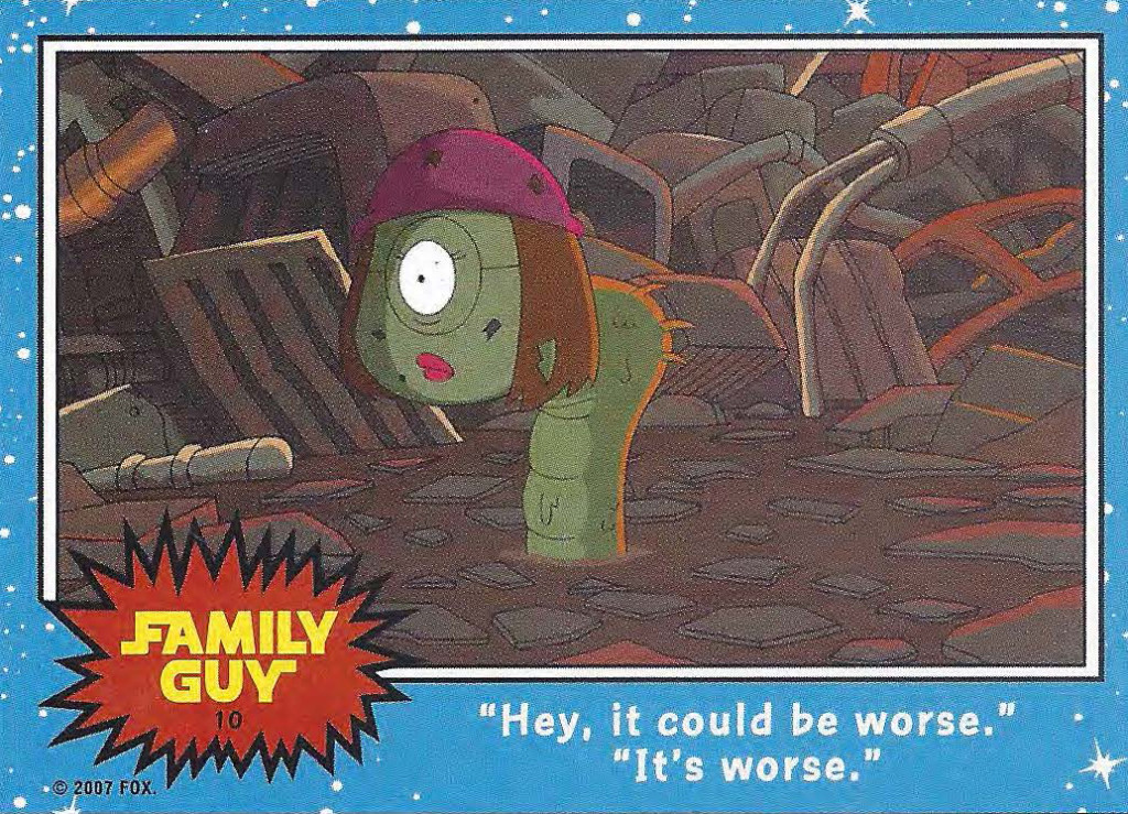 Family Guy Star Wars Card 10