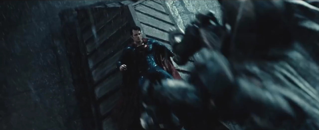 Batman and Superman Facing Off Pic 2