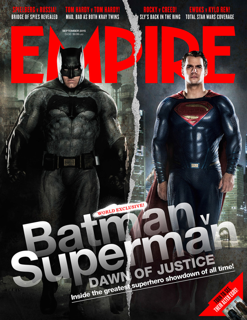 Batman v Superman Empire Cover