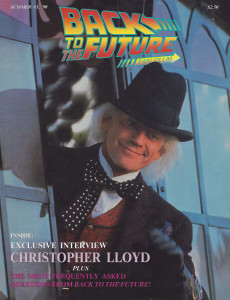 Back to the Future Magazine Issue #3 Cover