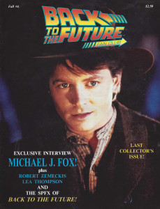 Back to the Future Magazine Issue #4 Cover