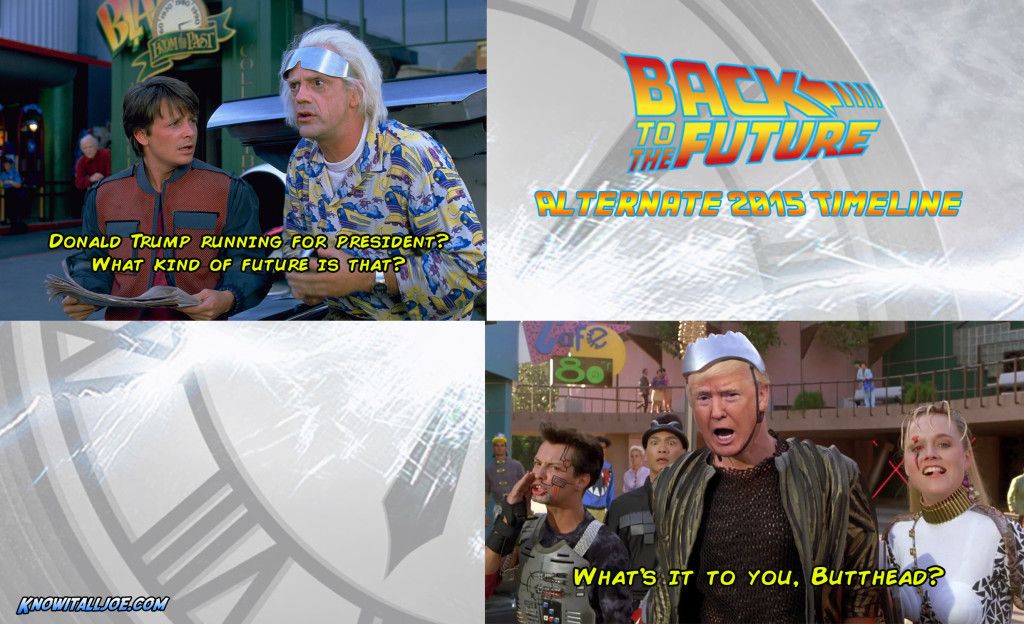 Back to the Future Trump Meme