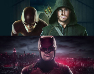 Flash Arrow Daredevil