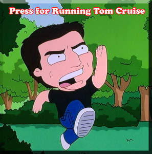 Running Tom Cruise Button