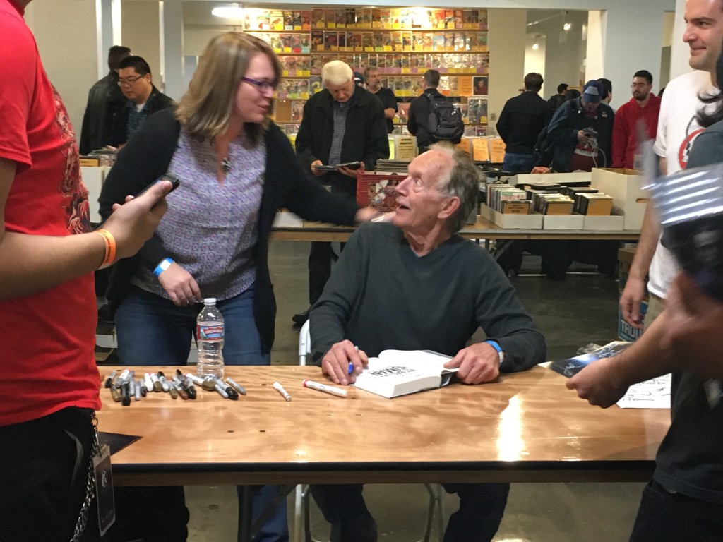 Carrie Henn and Lance Henriksen