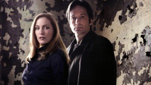 David Duchovny and Gillian Anderson