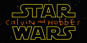 Star Wars Calvin and Hobbes Title