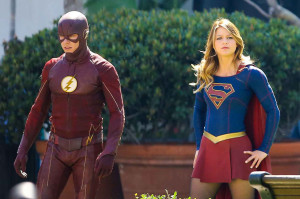 The Flash and Supergirl Pic