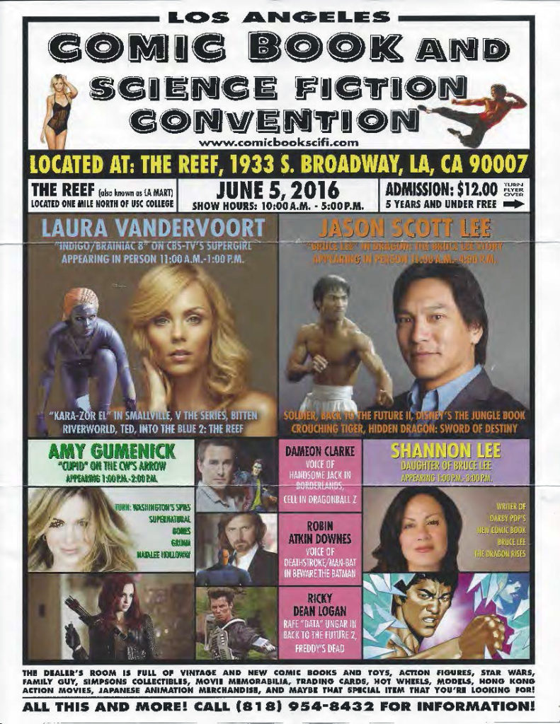 Los Angeles Comic Book and Science Fiction Convention Program