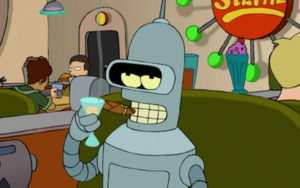 Bender from Futurama