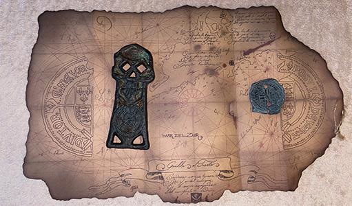 Reviewing The Goonies Adventure Collection (One-Eyed Willy’s Map, Key, & Doubloon)